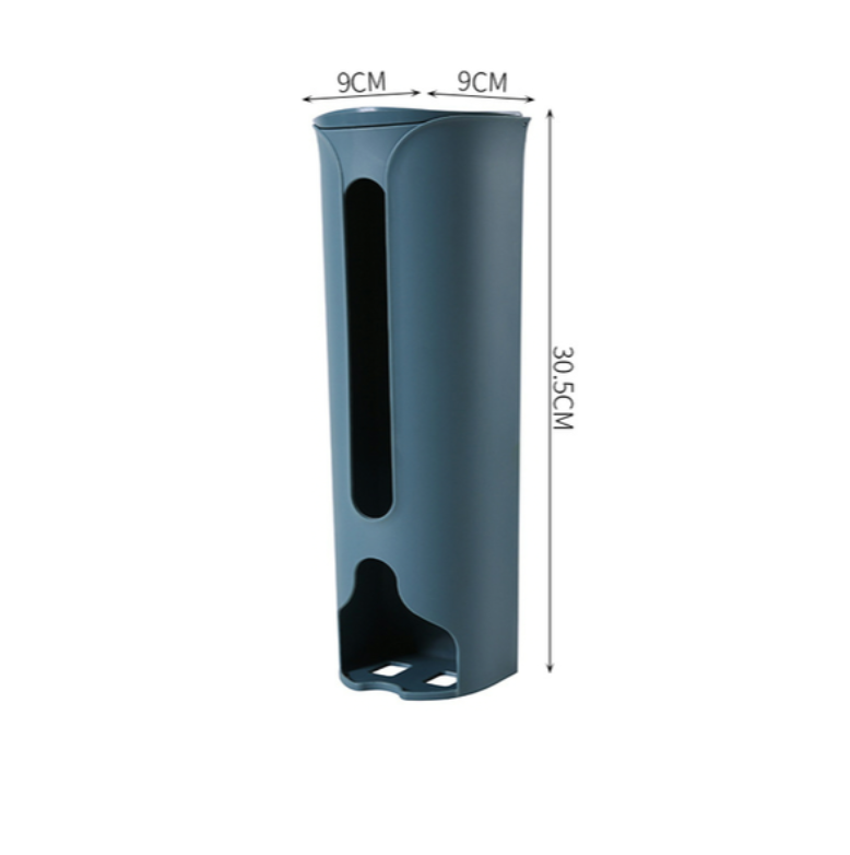 Wall Hanging Garbage Bag Storage Box, Kitchen Plastic Bag Holder & Organizer for Bathroom, Trash Bag Dispenser