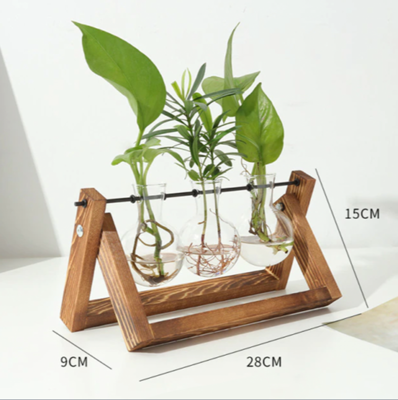 Vintage Hydroponic Plant Vase