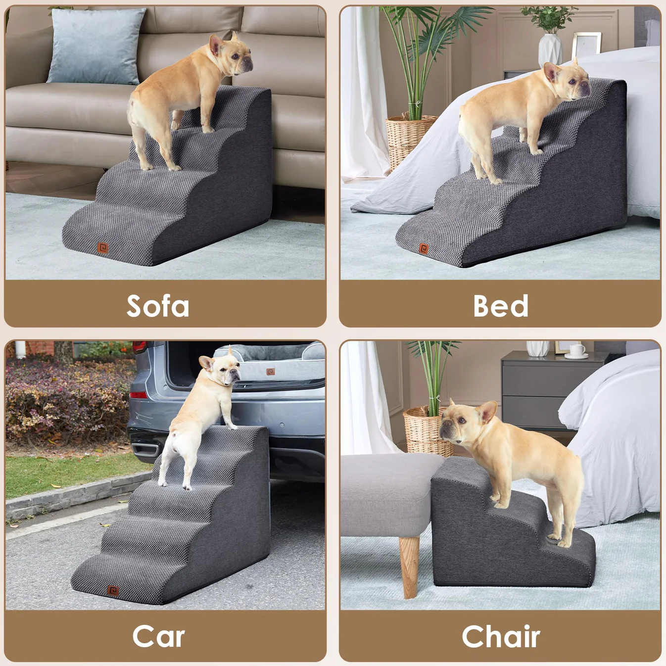 Dog Bed Stairs Comfortable Step Up for Pets