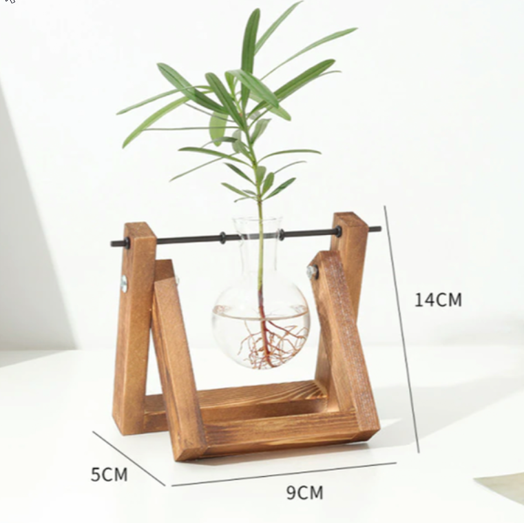 Vintage Hydroponic Plant Vase