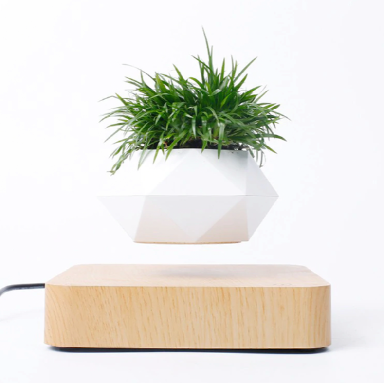 Magnetic Levitating Plant Pot For Bonsai, Real & Fake Plants