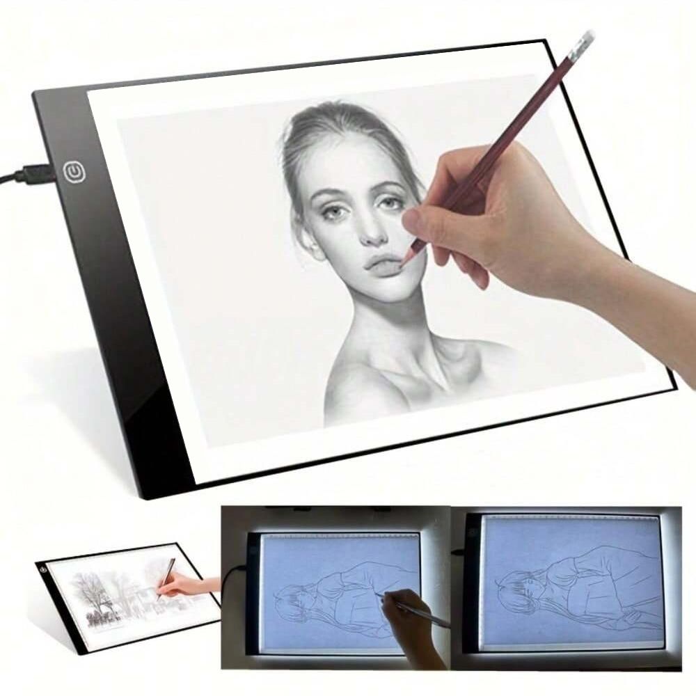 A4 A5 Ultra-Thin LED Drawing Tablet for Tracing & Sketching