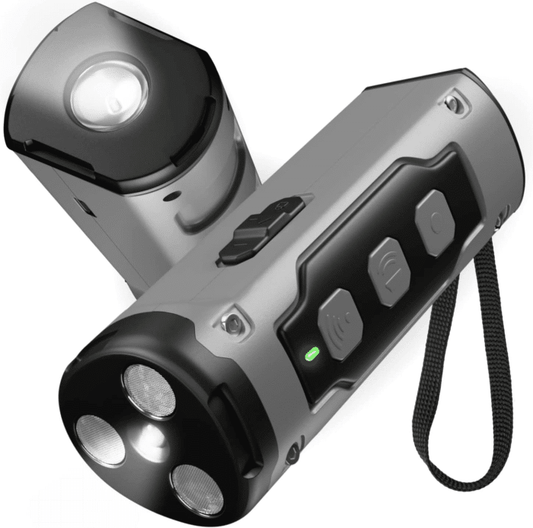 Pocket ultrasonic dog bark deterrent device