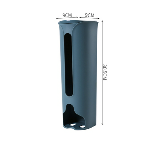 Wall Hanging Garbage Bag Storage Box, Kitchen Plastic Bag Holder & Organizer for Bathroom, Trash Bag Dispenser