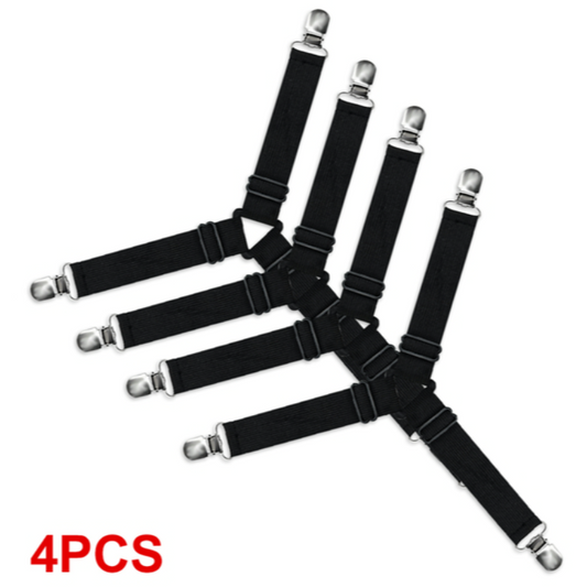 Strong Bed Sheet Gripper Clips No Slip Holder for Mattress Covers