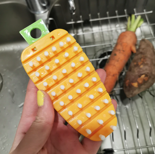 Bendable Fuller Potato Scrubbing Brush