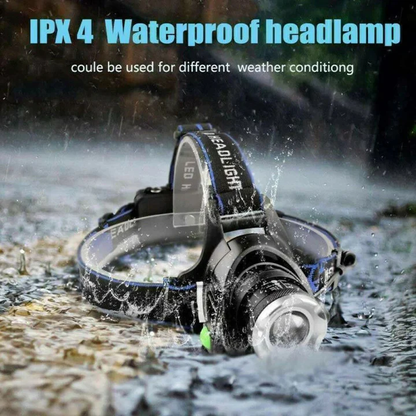 990,000LM Rechargeable LED Headlamp