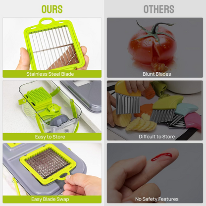 18 in 1 Vegetable Slicing and Chopping Tool