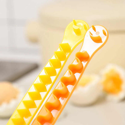 2 Pc Lace Boiled Egg Cutter