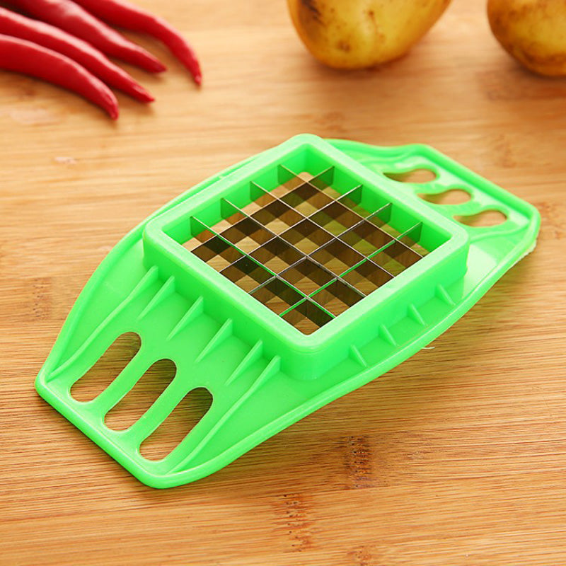 Efficient Stainless Steel Potato Slicer & Cutter for Crisp Chips: Kitchen Essential