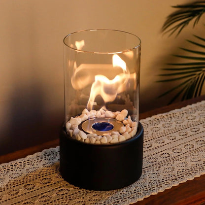 Portable Glass Tabletop Fireplace