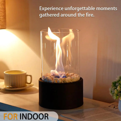 Portable Glass Tabletop Fireplace
