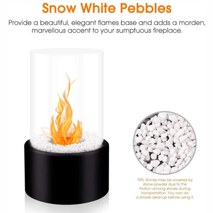 Portable Glass Tabletop Fireplace