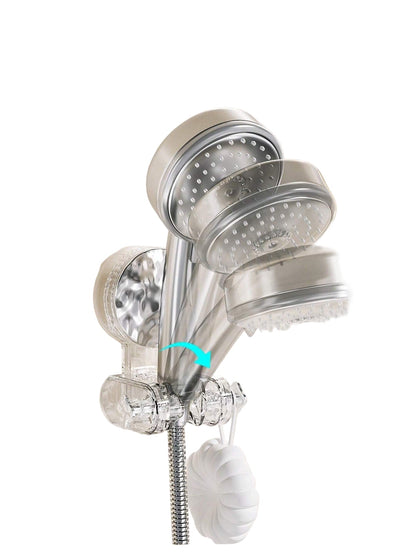 Adjustable Shower Head Bracket with 360° Rotation