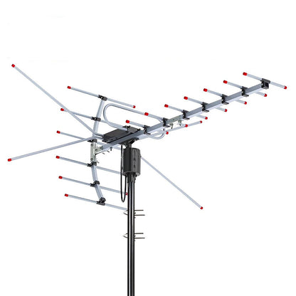 Extra-Range Outdoor Digital Antenna with 360° Rotation for HD Channels