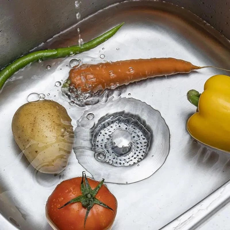 Kitchen Sink Drain Basket Filter Stainless Steel