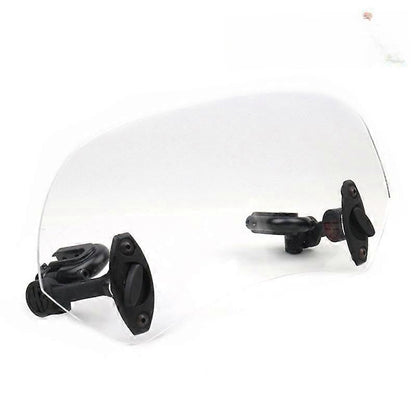 Adjustable Motorcycle Windshield Extension for Extra Wind Protection