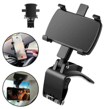 Adjustable Car Phone Holder for Dashboard and Windshield