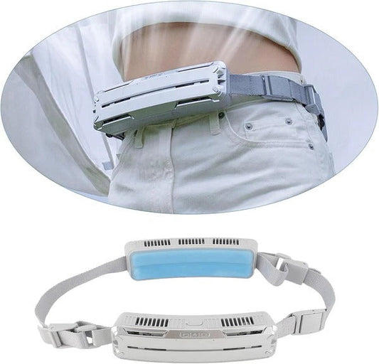 Portable Hands Free Waist Fan Travel Cooling Belt