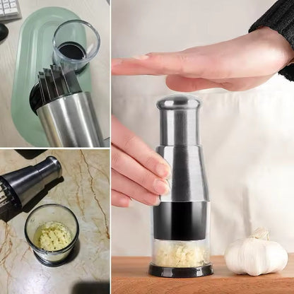 Compact Garlic Chopper for Fine Chopping