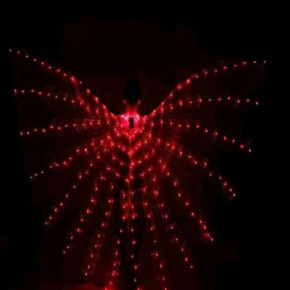 LED Fluorescent Butterfly Wings