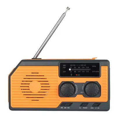 Solar Hand Crank Emergency Radio