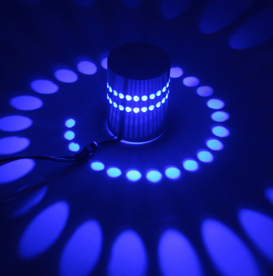 Spiral Lighting Effect LED Wall Lamp